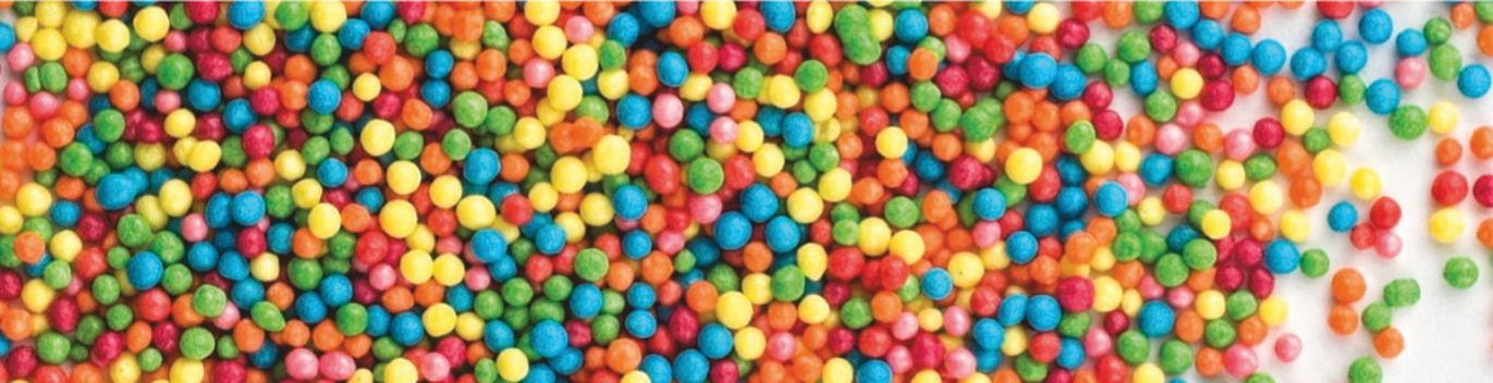 Perle din zahar mix culori 3mm 5kg 70106 UKR