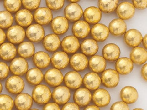Perle din zahar aurii 5mm 5kg 70404 UKR