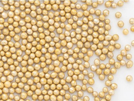 Perle din zahar aurii 2mm 5kg 70405 UKR