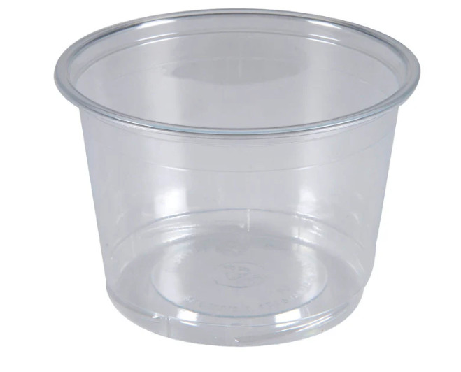 Caserola, Abena Cater-Line, Ø7,5cm, 80 ml, transparent, RPET 100 buc