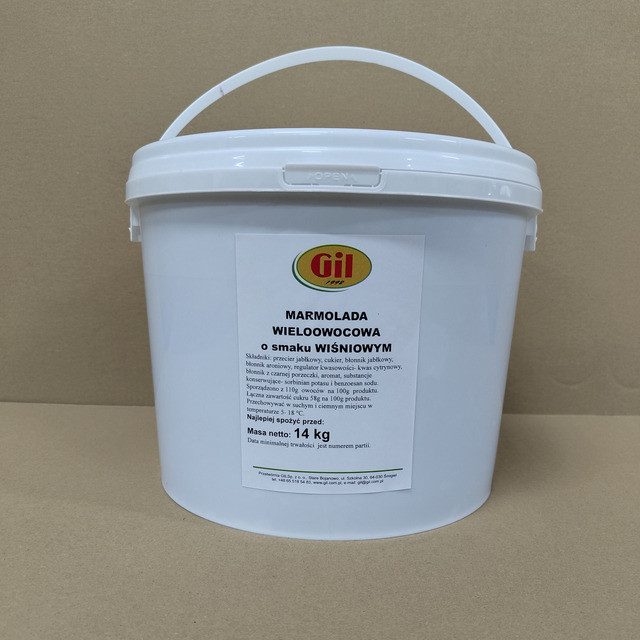 Marmelada cu aroma de visine 13 kg GIL
