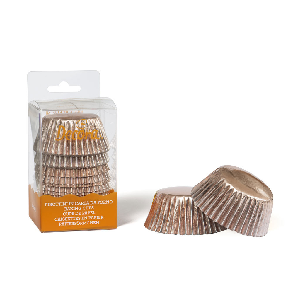 Chese roz-vintage din hartie L, R 5 x H 3.2 cm, 60 buc. 0339795 DER