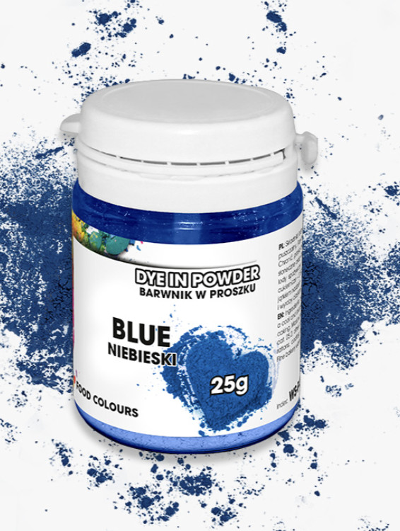 Colorant alimentar albastru, 25g WS-P-064 21 Food Colours