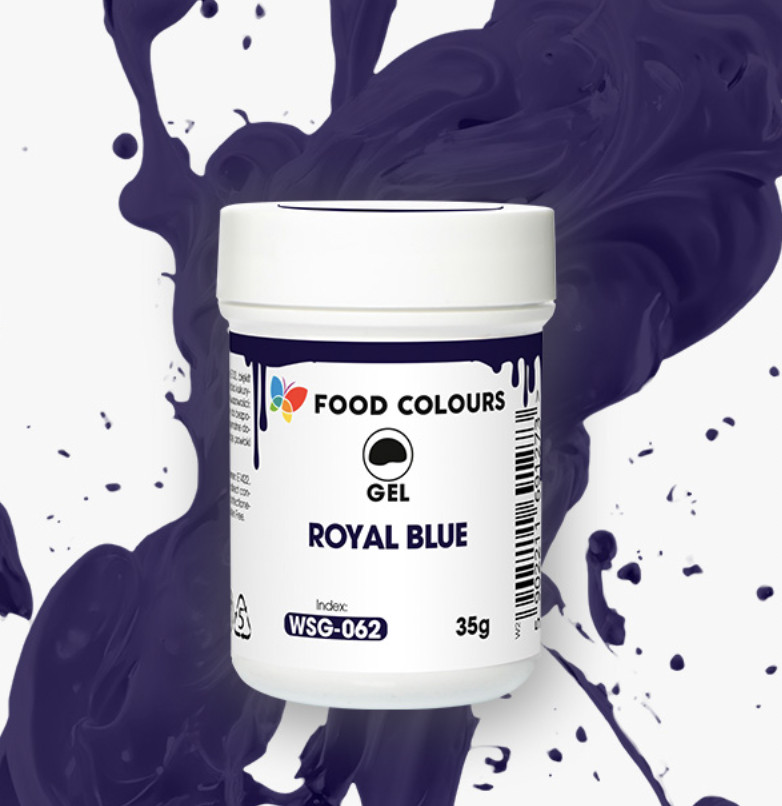Colorant alimentar in gel albastru royal, 35g WSG-062 21 Food colours