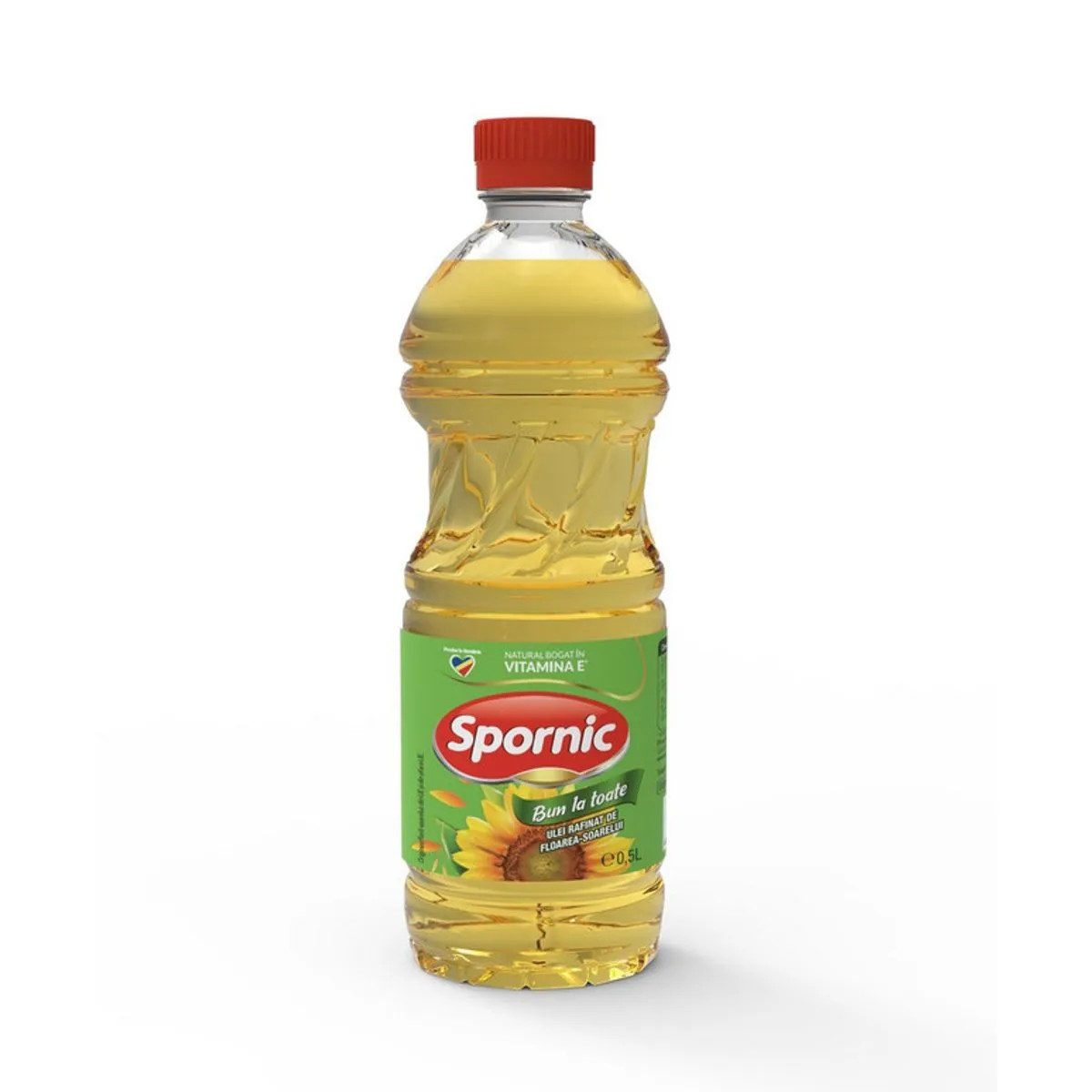 Ulei rafinat de floarea-soarelui Spornic Bun la Toate 5L Prutul