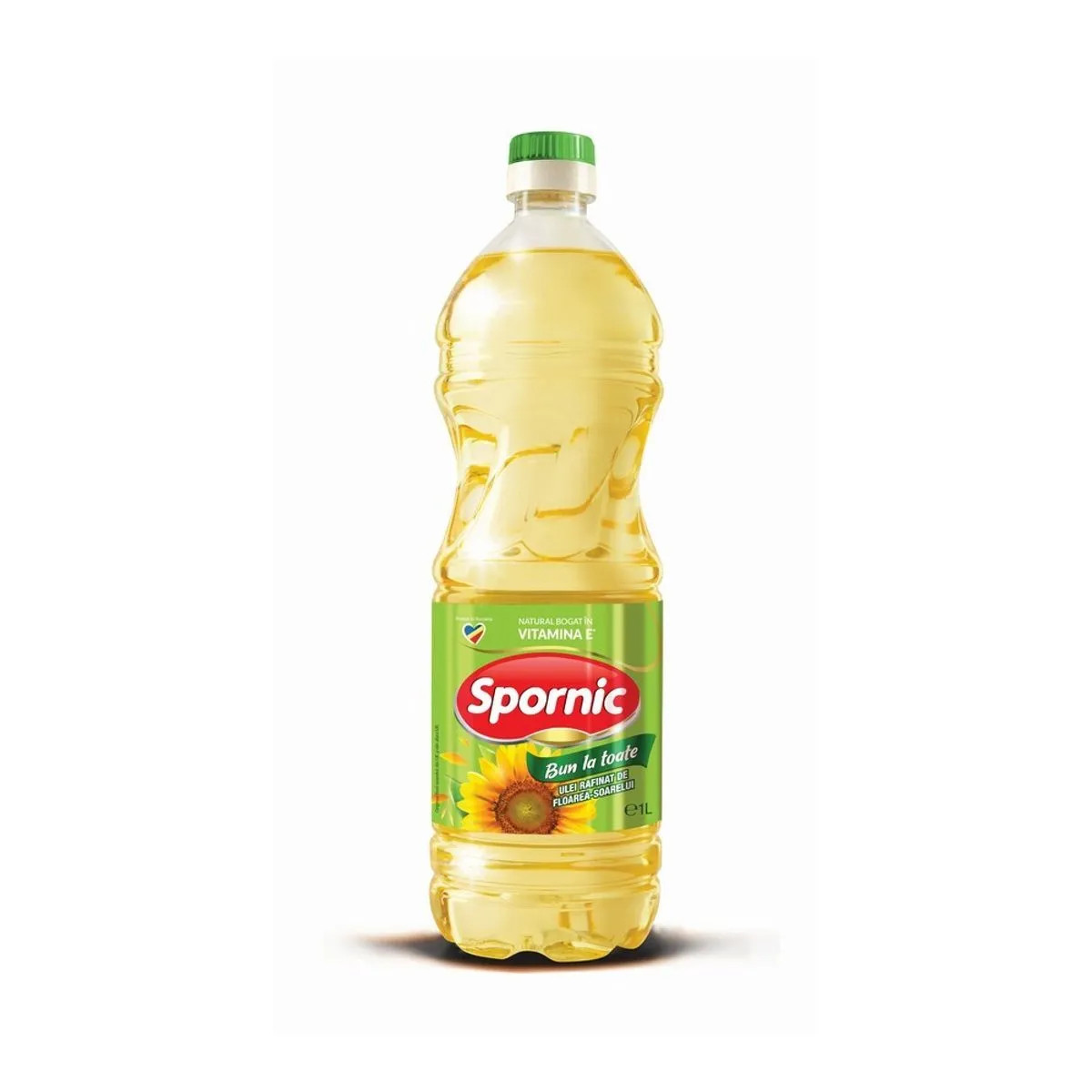 Ulei rafinat de floarea-soarelui Spornic Bun la Toate 1L Prutul