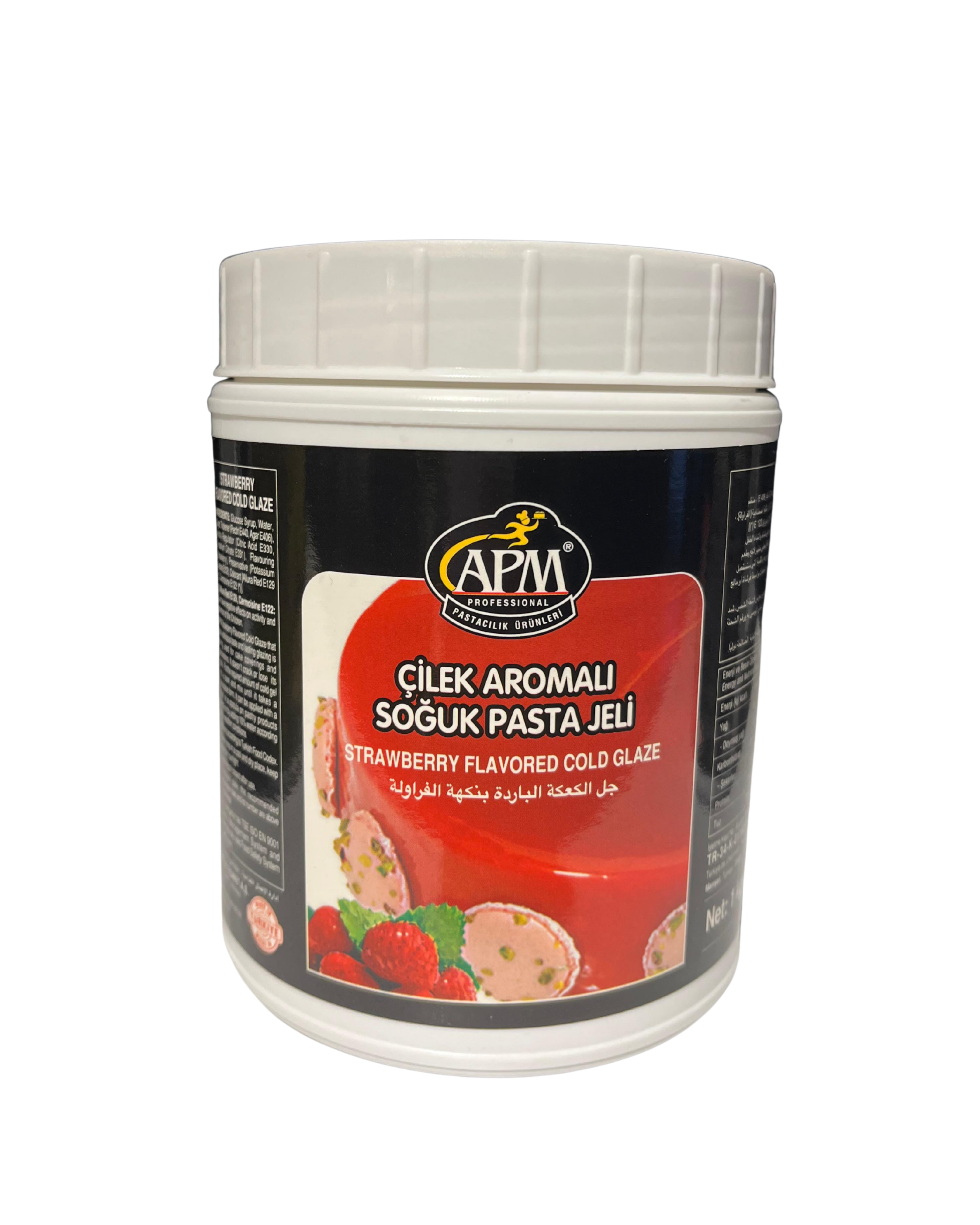 Glazura oglinda la rece cu aroma de capsuni, 1kg APM