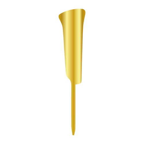 Topper tort acril auriu cifra 1 H6cm 14309 Cesil