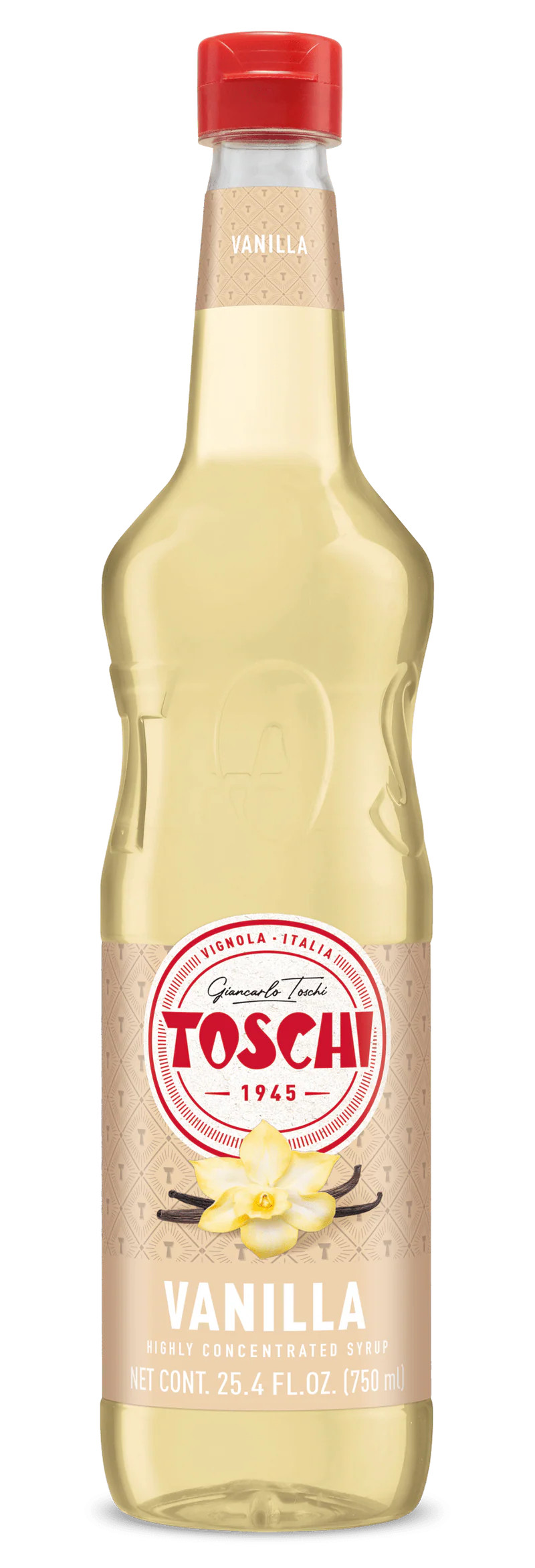 Sirop cocktail  Vanilie, 250ml PP70 Toschi