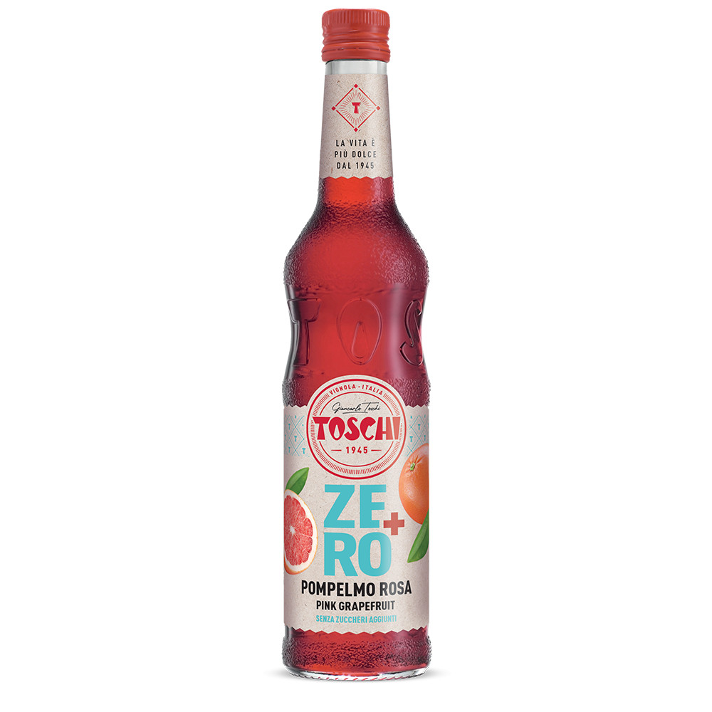Sirop cocktail Grapefruit roz ZERO+ ,560ml ZT30 Toschi