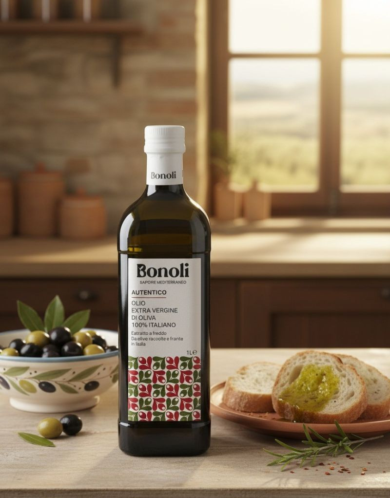 Ulei de masline extravirgin 100% italian 1L Bonoli