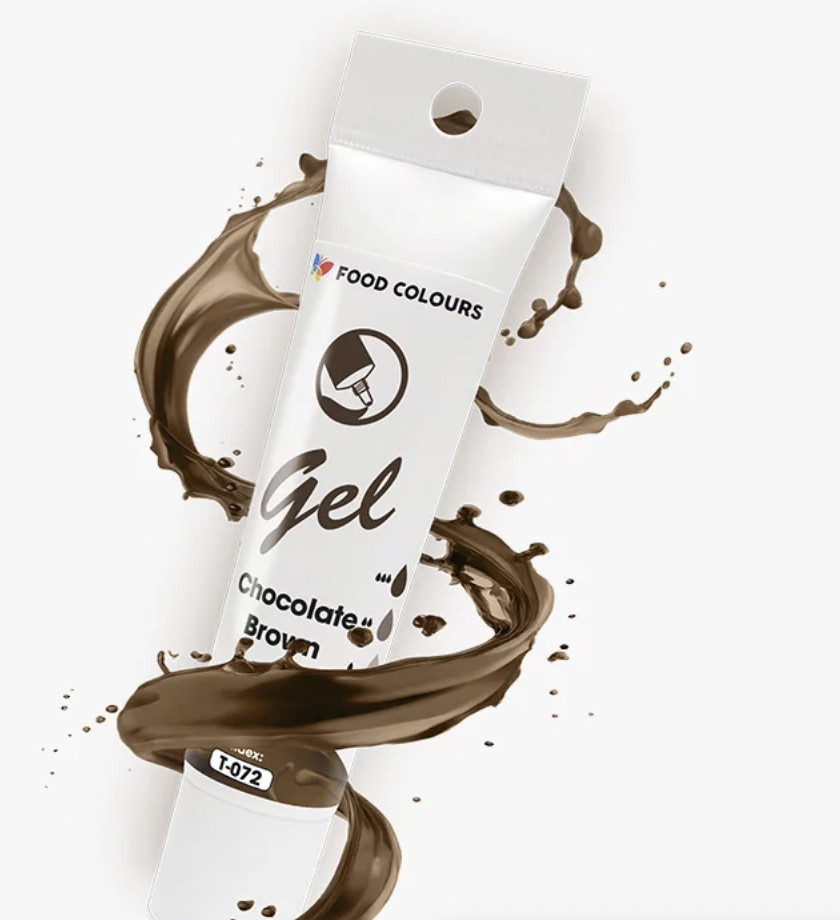 Colorant alimentar hidrosolubil gel maro, 30 g T-072 Food Colours