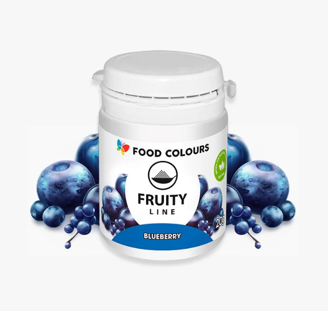 Colorant natural pudra afine Fruity Line, 20 g WS-PN-057 Food Colours
