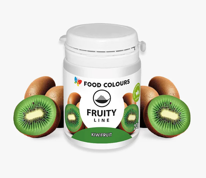 Colorant natural pudra kiwi Fruity Line, 20 g WS-PN-046  Food Colours