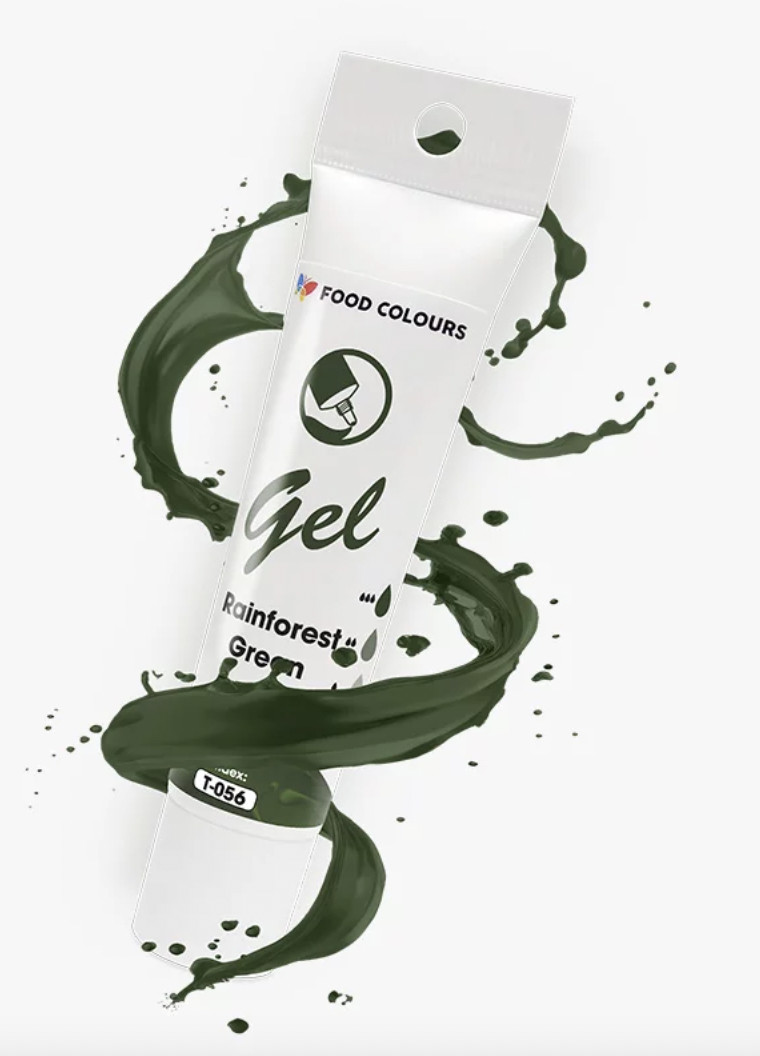 Colorant alimentar în gel Verde închis 30g T-056  FC