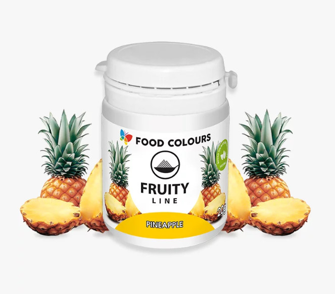 Colorant natural pudra ananas Fruity Line, 20 g WS-PN-006 Food Colours