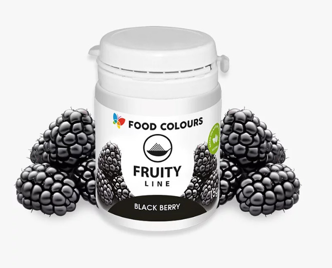 Colorant natural pudra mure Fruity Line, 20 g WS-PN-061 Food Colours