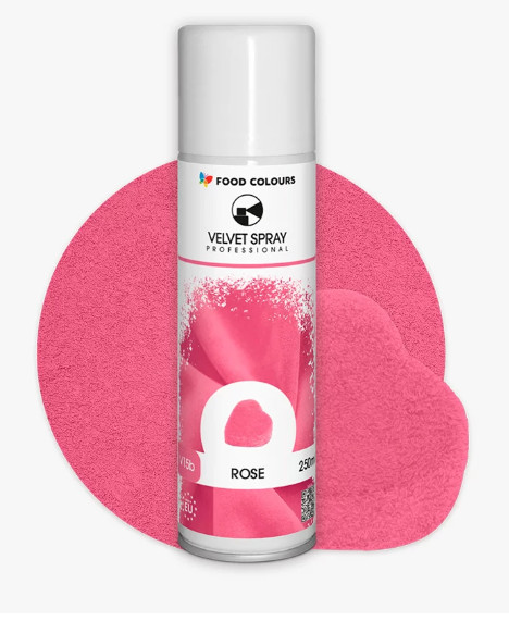Spray colorant alimentar Velvet Roz, 100 ml V15b-1 Food Colours