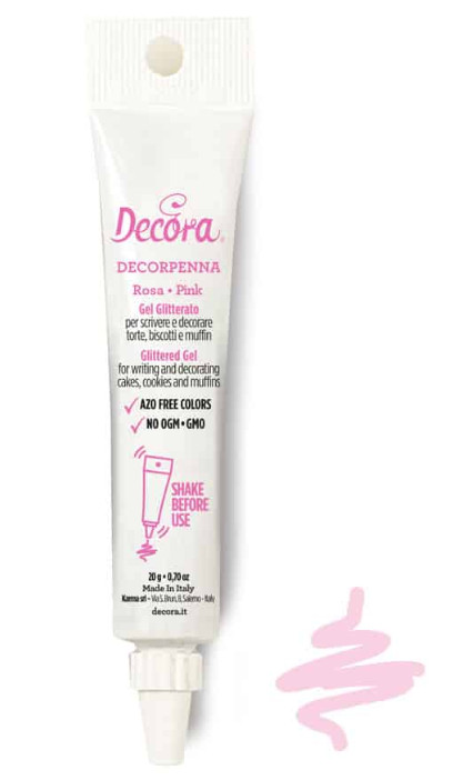 Pix decorare comestibil roz, 20g 9261729 Decora