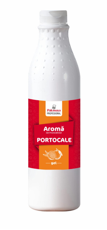 Aroma gel portocala termostabila 1kg PAKM