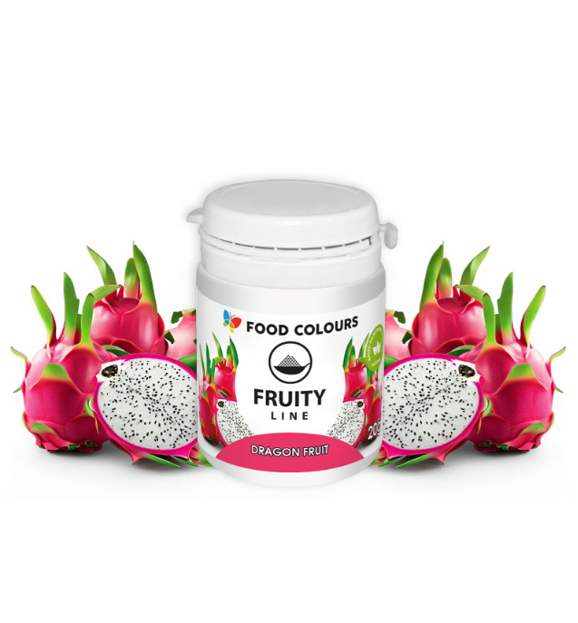 Colorant natural pudra fructul dragonului Fruity Line, 20 g WS-PN-026 Food Colours