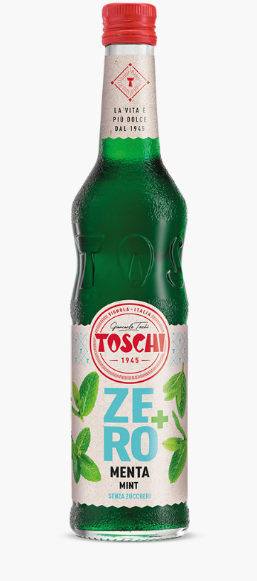 Sirop cocktail Menta ZERO+ ,560ml ZT10 Toschi