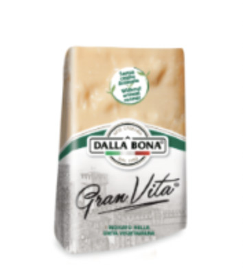 Branza tare maturata Italia 1/8 Gran Vita, vid cca. 4,5 kg Dalla Bona