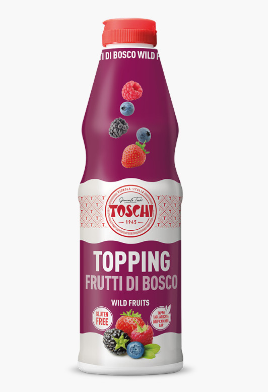 Topping cu gust de Fructe de padure, 1kg L110 Toschi