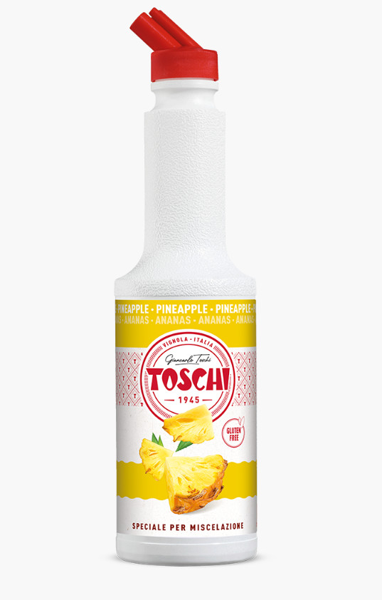 Piure de fructe Ananas, 1L S44 Toschi