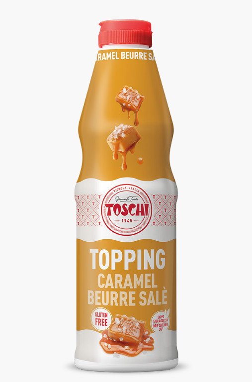 Topping cu gust de Caramel cu unt sarat, 900g L124 Toschi