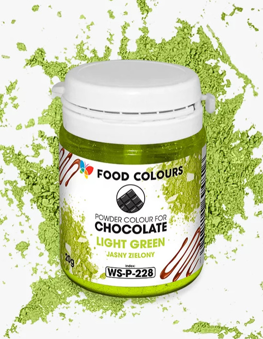 Colorant alimentar pudra pentru ciocolata verde deschis, 20 g WS-P-228 Food Colours