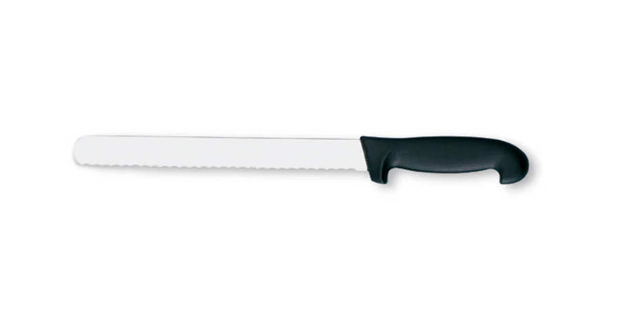 Cutit din inox pentru cofetarie cu lama zimtata 36 cm CM67793 Pavoni
