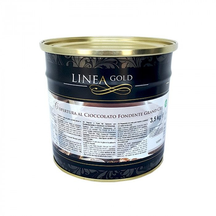 Glazura ciocolata neagra Grand Cru, 3,5 kg 213205 Leagel