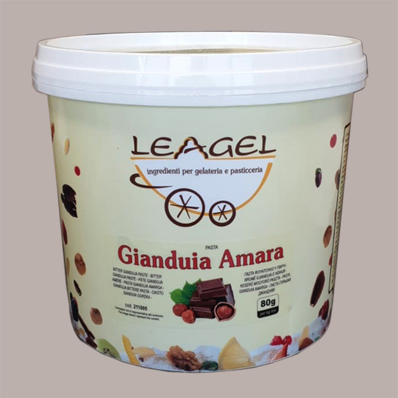 Pasta gelato Gianduja amaruie, 3,5 kg 211005 Leagel