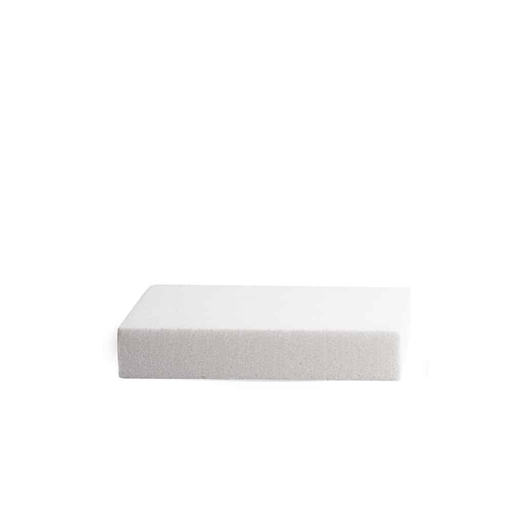Macheta tort polistiren patrata 15x15x5H cm 0173947 Decora