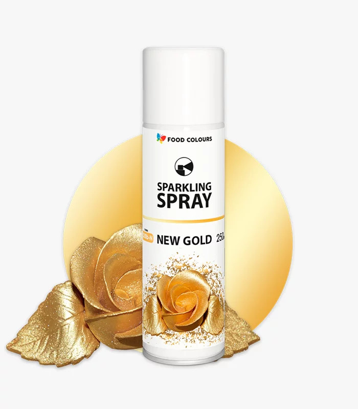 Spray alimentar auriu, 50 ml S21b-N Food Colors