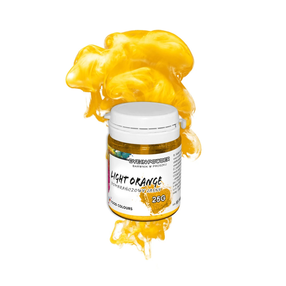 Colorant alimentar pudra portocaliu, 25 g WS-P-008 Food Colours