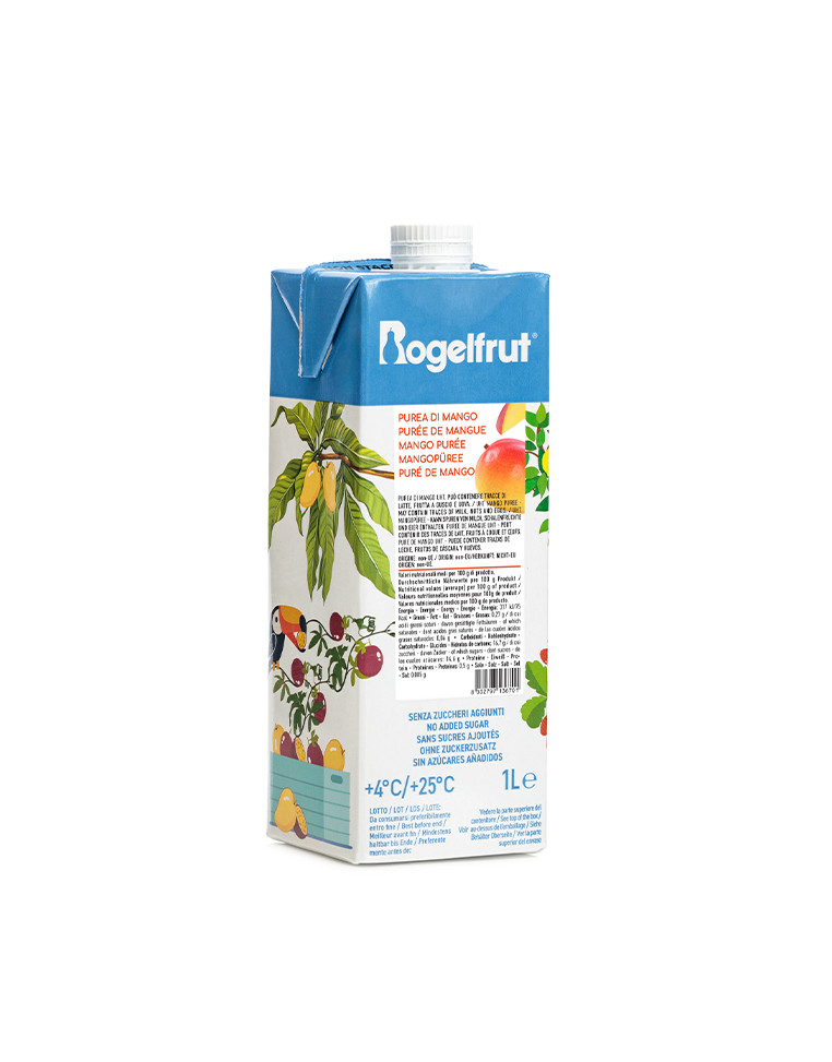 Piure de mango Alphonso ambiental, 1 kg Rogelfrut