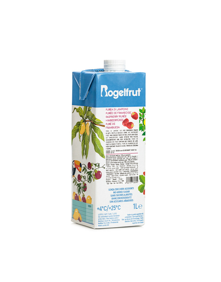 Piure de zmeura ambiental, 1 kg Rogelfrut