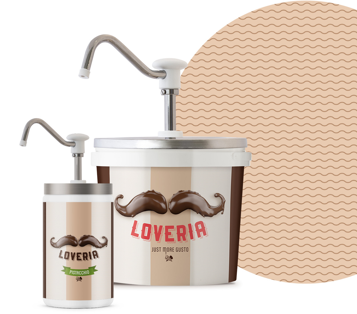 Crema de ciocolata Loveria dark, galeata 1,2kg 232330 Leagel