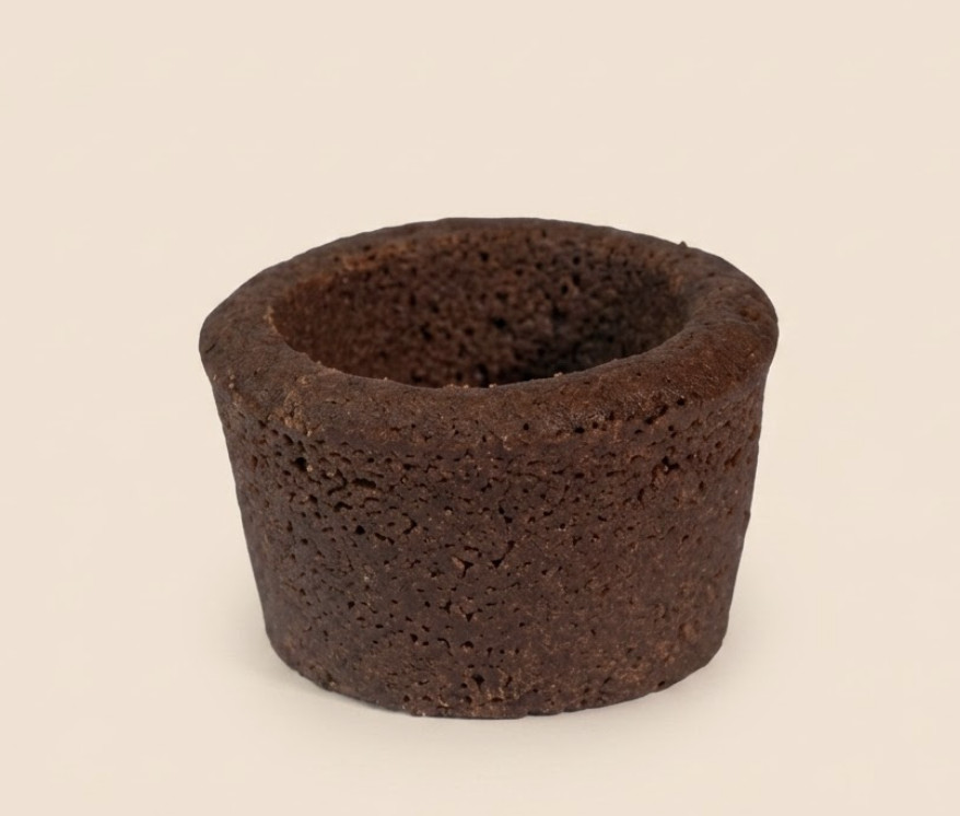 Coji de tarta rotunde cacao 100% unt, cutie 200 buc, 2 kg Palermitana