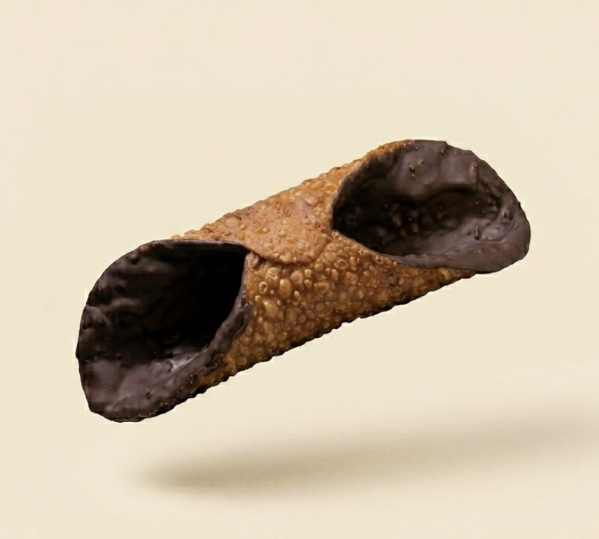 Coji cannoli max glazurate 30 cm, cutie 12 buc, 1.8 kg Palermitana