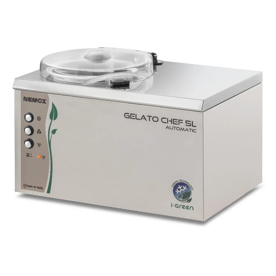 Aparat pentru preparat inghetata Gelata Chef automatic 5L I-Green 220v/50Hz Nemox