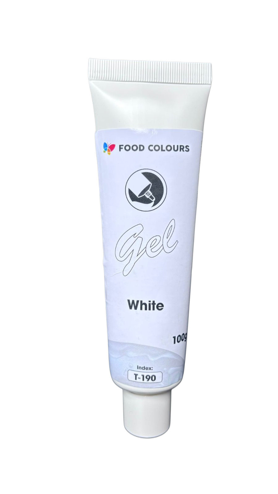 Colorant alimentar hidrosolubil gel alb, 100 g T‑190 Food Colours