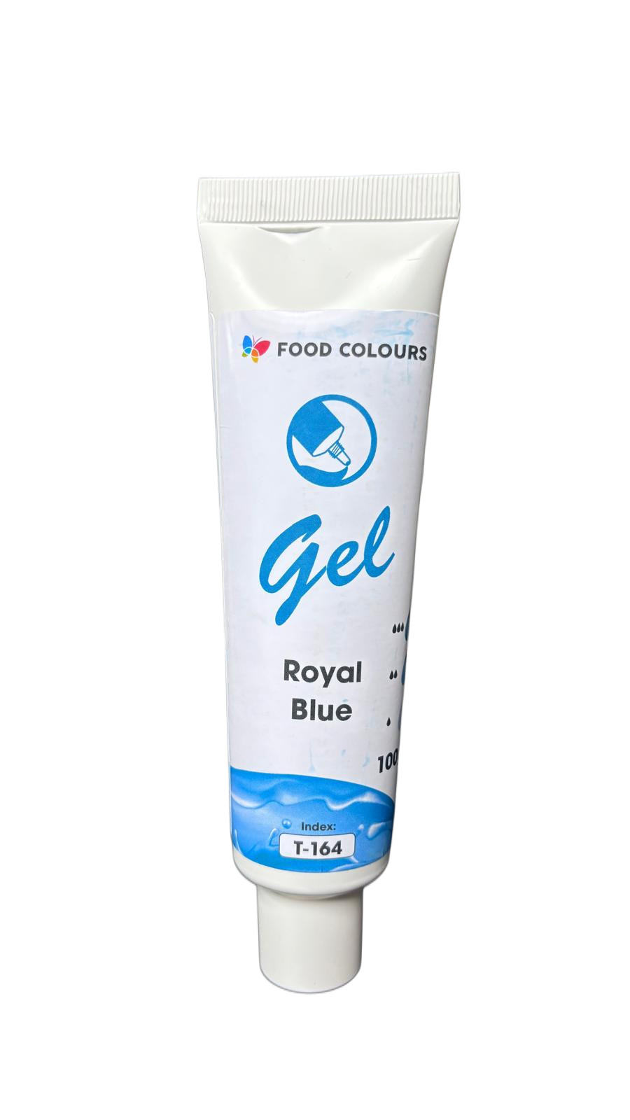 Colorant alimentar hidrosolubil gel albastru royal, 100 g T‑164 Food Colours