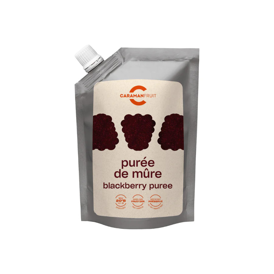 Piure de mure ambiental indulcit, 1 kg Caraman