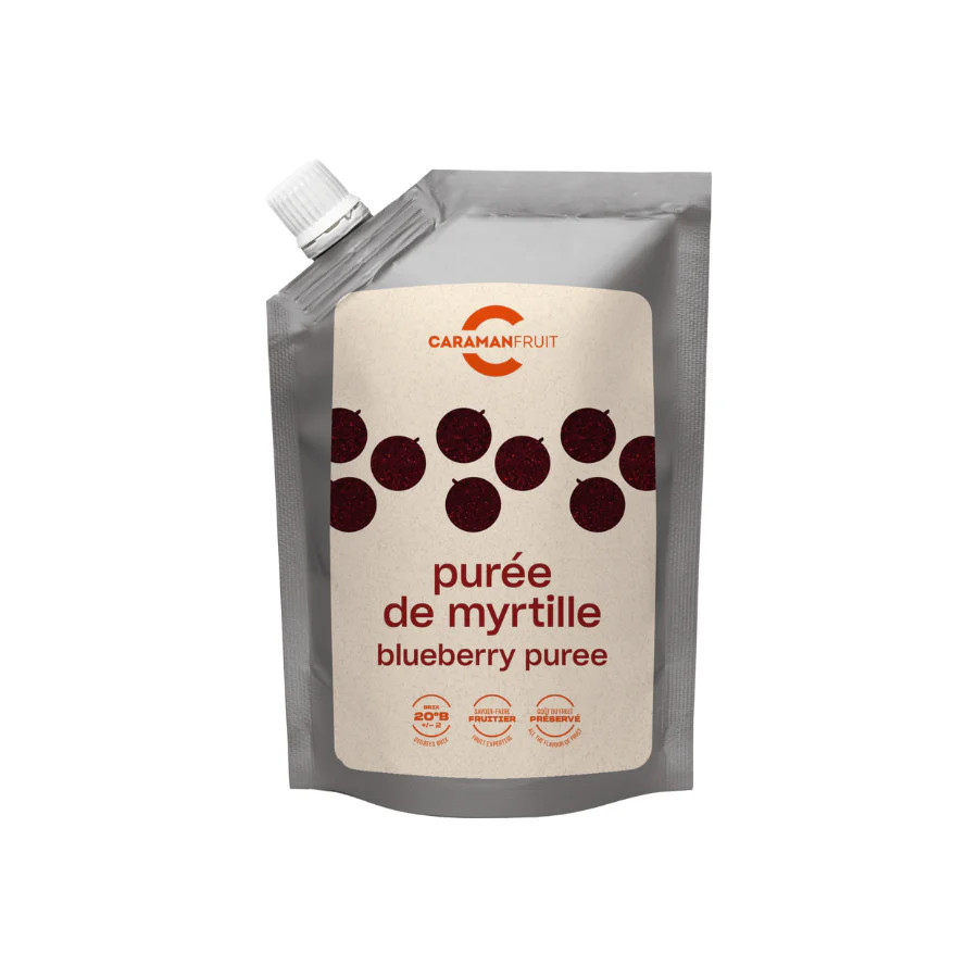 Piure de afine ambiental indulcit, 1 kg Caraman