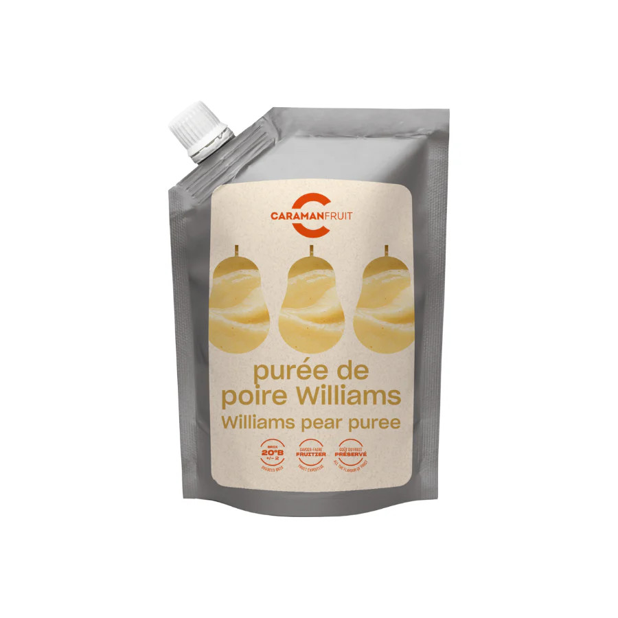 Piure de para Williams ambiental indulcit, 1 kg Caraman