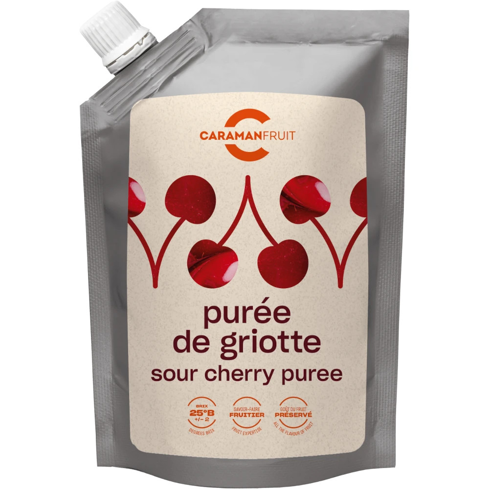 Piure de visine ambiental indulcit, 1 kg Caraman