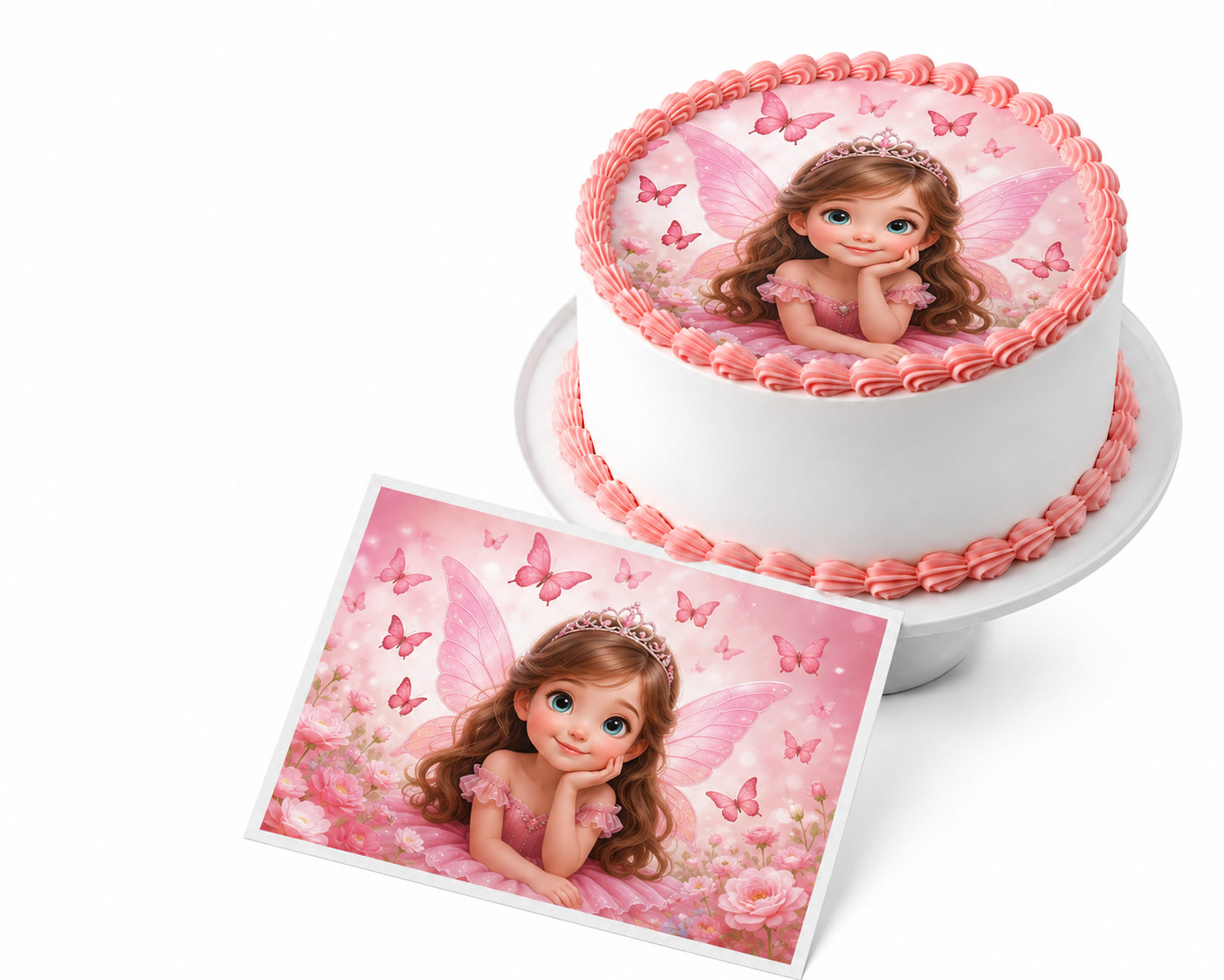 Imagine personalizata comestibila din PASTA DE ZAHAR, format A4